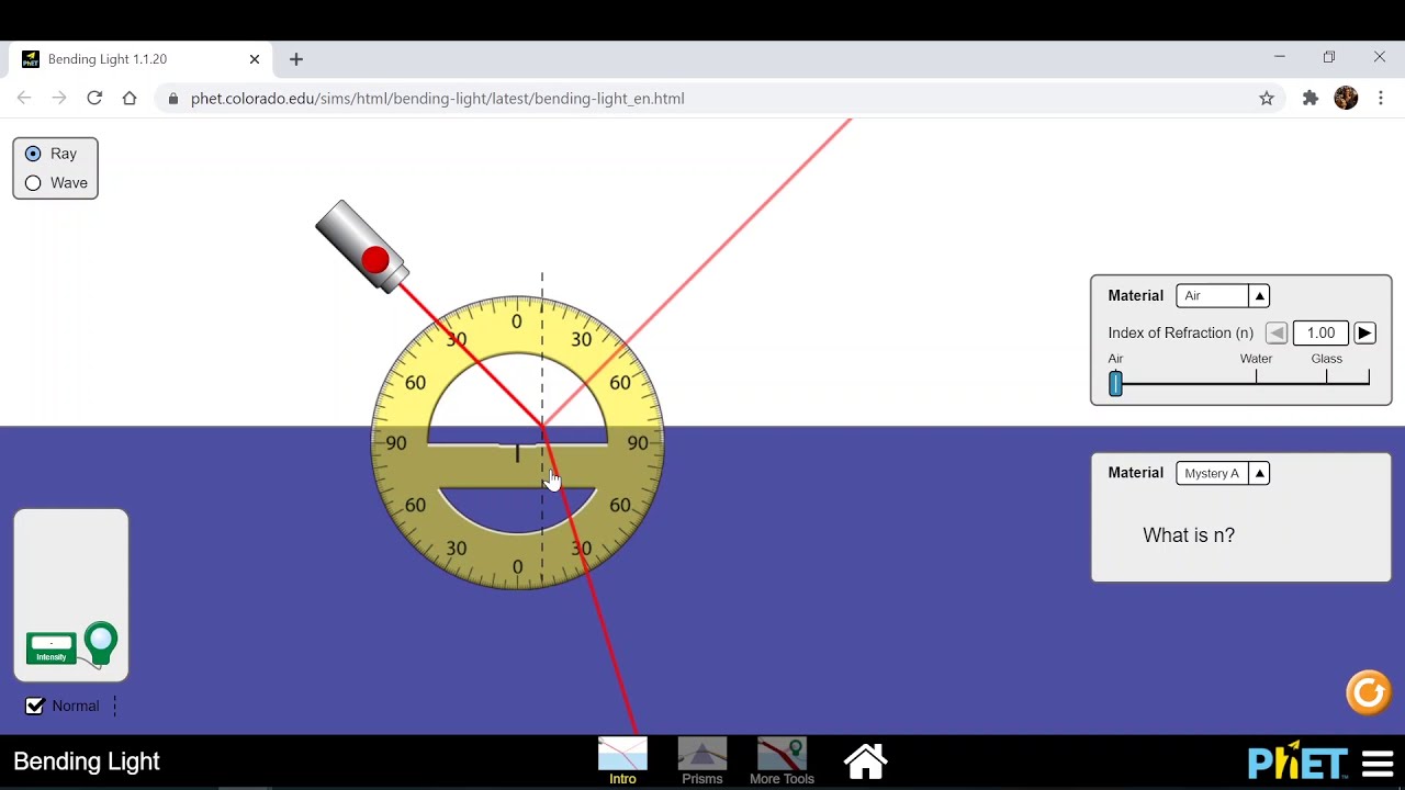 PHYS 1102/1220 Lab 1: Refraction