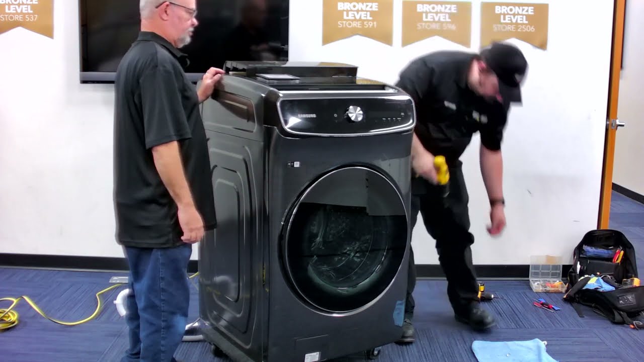 Samsung FlexWash teardown