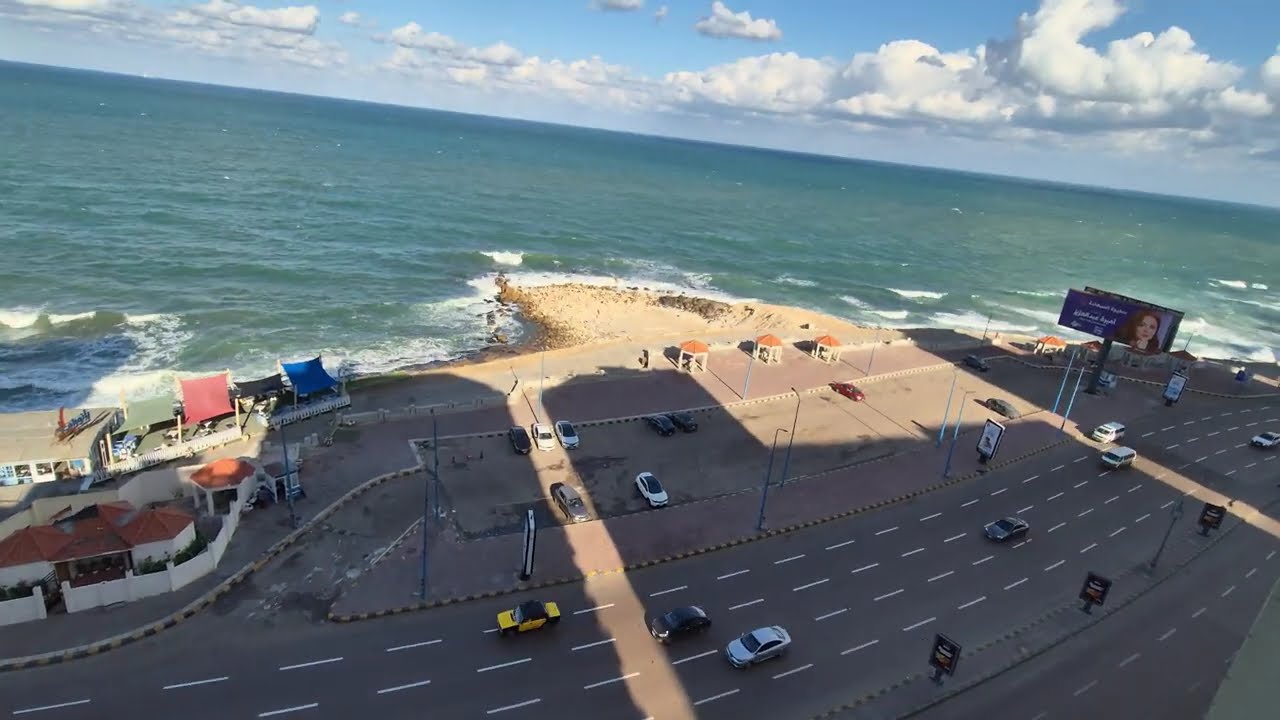 Visiting amazing Stanley Bridge in Alexandria Egypt!
