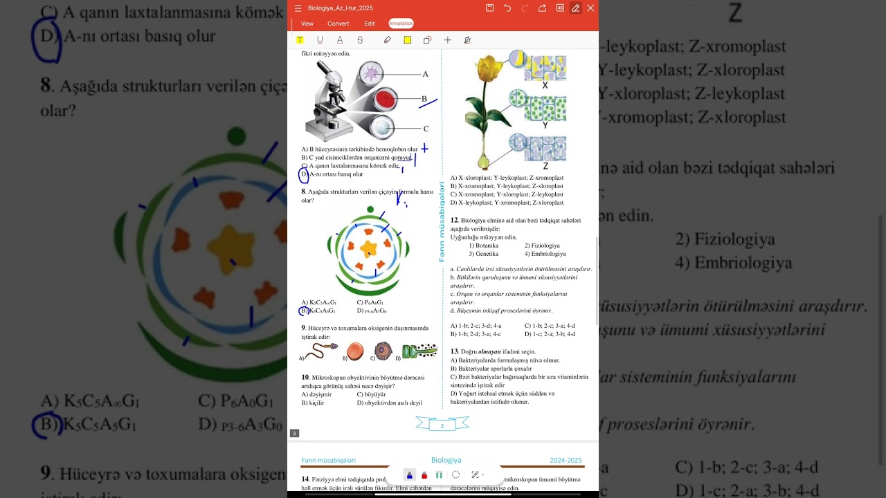 2026 Rfm Biologiya hazırlıq.2025 ci keçirilən Rfm sadə yolla izahı#keşfet#kəsfet #keşfetbeniöneçıkar