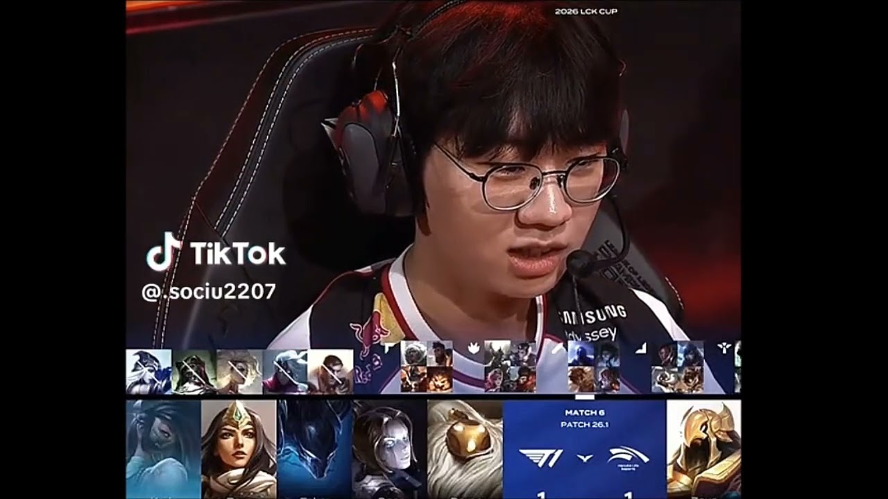 (Tổng hợp Tiktok) T1 DOFPK thắng trận đầu tiên ở LCK Cup