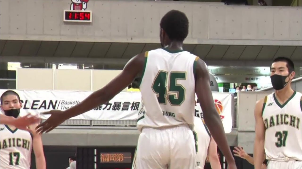 【嵐のような10分間。ゾーンプレスが火を噴く】福岡第一 (2022.12.26 | ウインターカップ2022 男子3回戦 | vs 美濃加茂 1Q ）