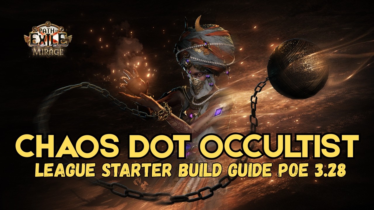 POE 3.28: Chaos Dot Occultist Smooth League Starter Build Guide