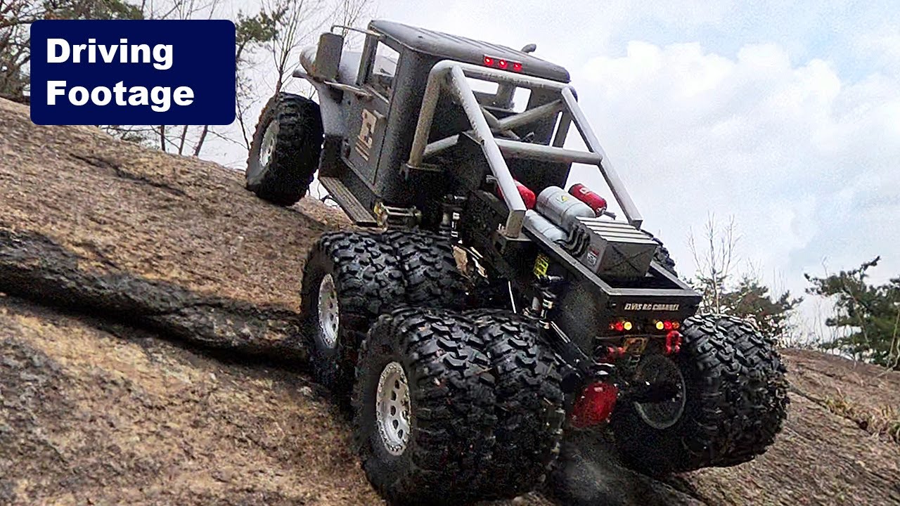 3D Printed D.I.Y RC CAR _ESC 6x6 MK1_ 