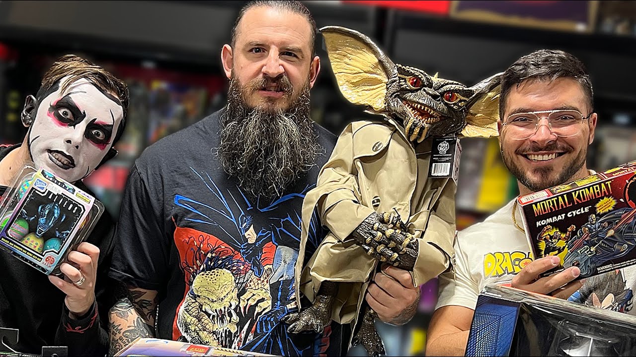 BRODY KING TOY HUNTS AGAIN! w/ Danhausen & Ethan Page • Toy Pit Indianapolis, IN • Toy Hunt Vlog