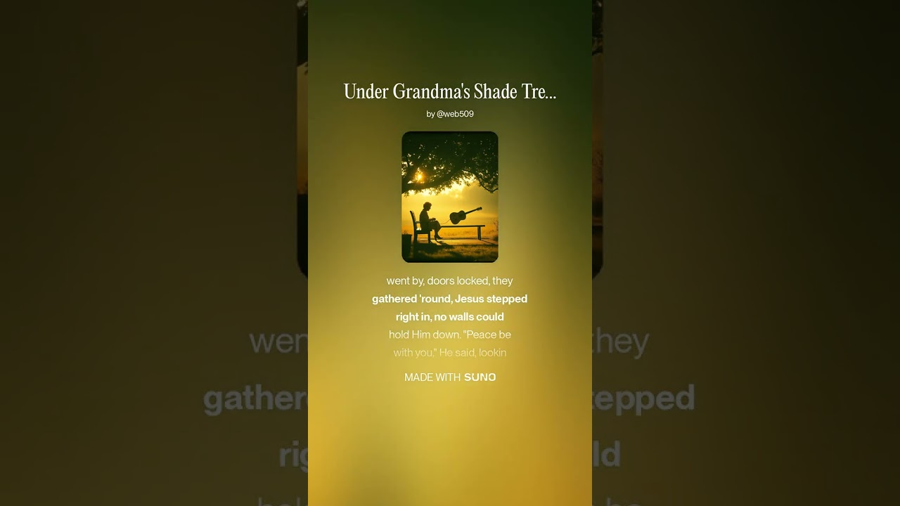 Under Grandma's Shade Tree
