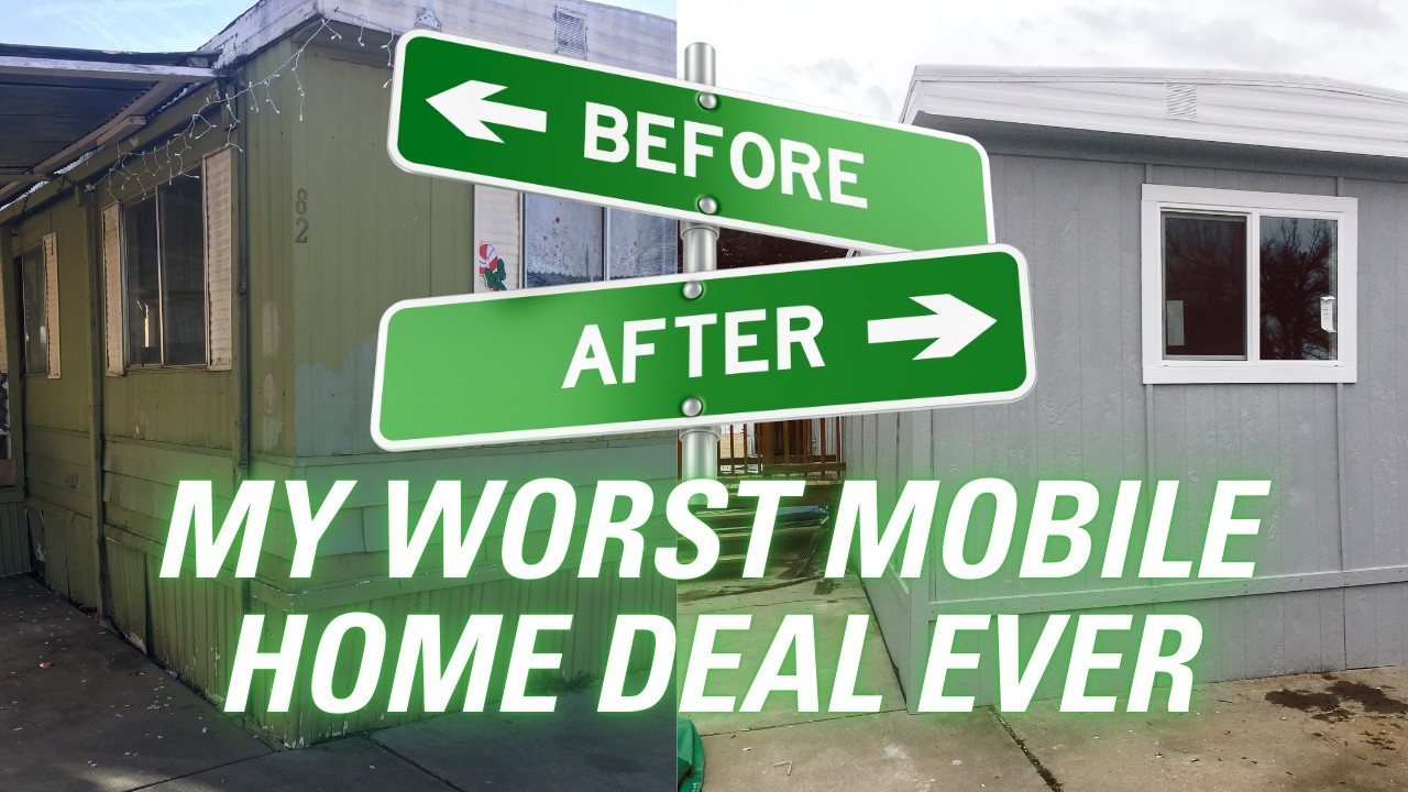 My Worst Mobile Home Flip Ever: The $45K Mistake Turned Learning Opportunity