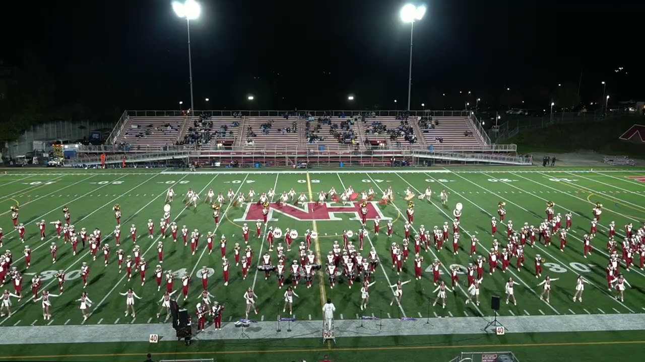 20251024 North Hills Marching Band Senior Night vs Central Valley