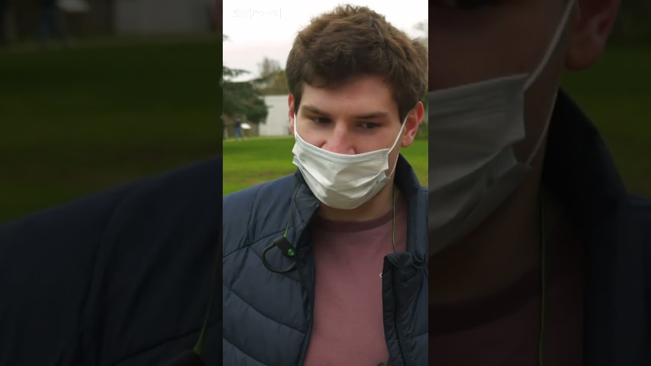 First student to receive vaccine says he's 'pretty happy'