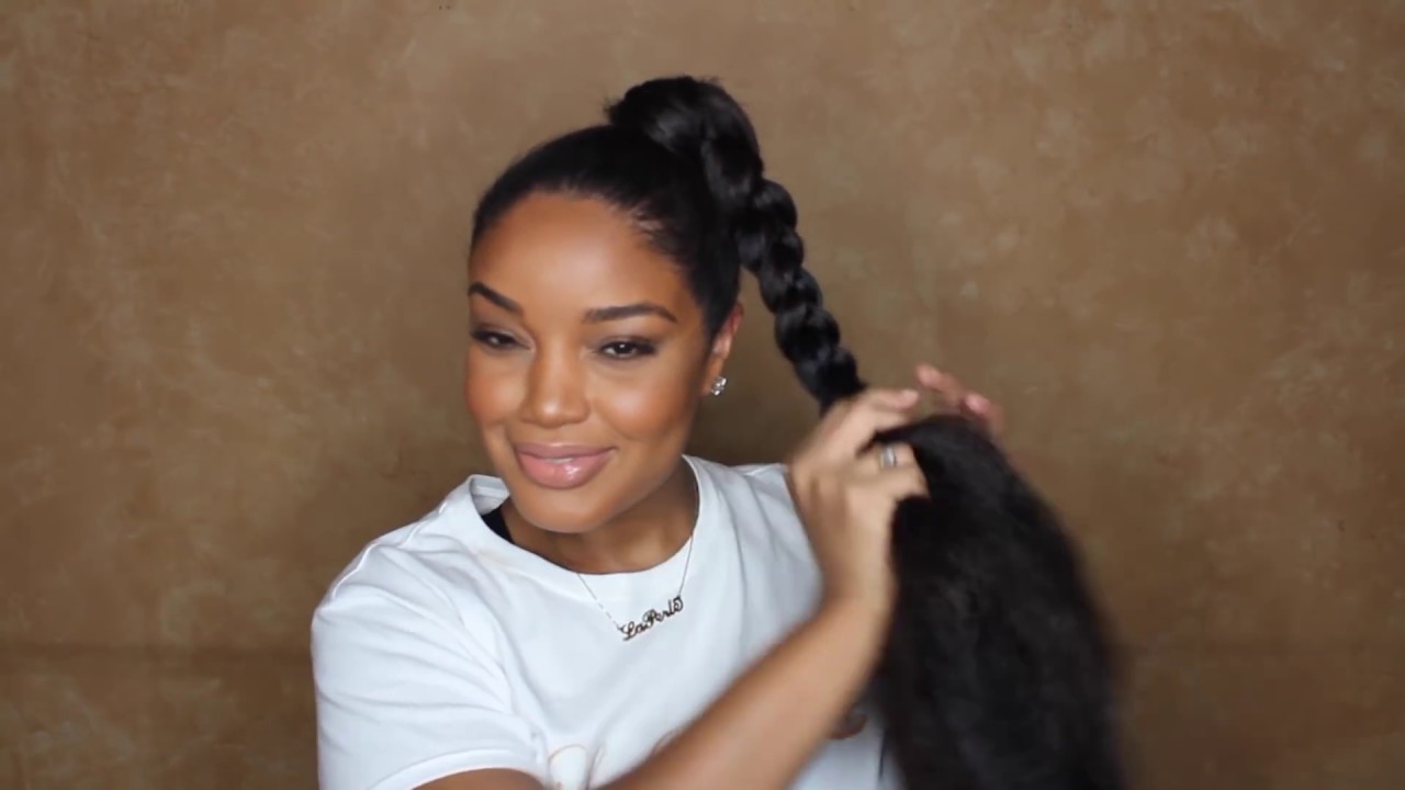 Upgrade U Jumbo Ponytail Braid Tutorial | La Perle Beaute