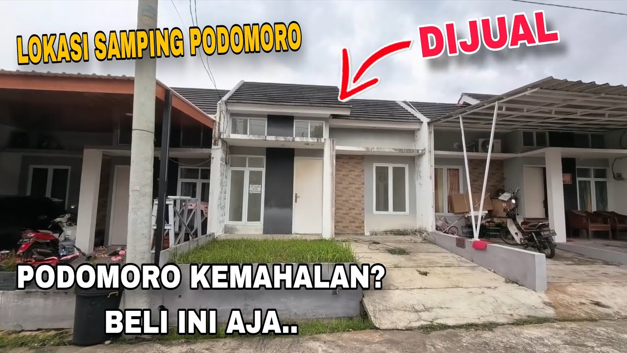 RUMAH 200 JUTAAN SAMPING PODOMORO TENJO