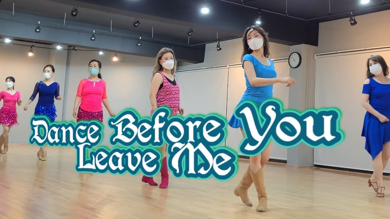 Dance Before You Leave Me l Intermediate Line Dance l 댄스 비포어 유 리브 미 라인댄스 l  Marshmello l Linedance