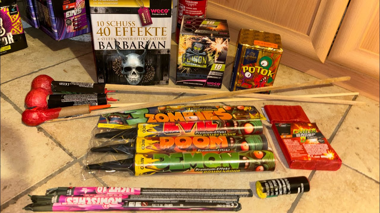 100 Abonnenten Special - XL Feuerwerk Zündung mit @PyrotechnikCrewLS  