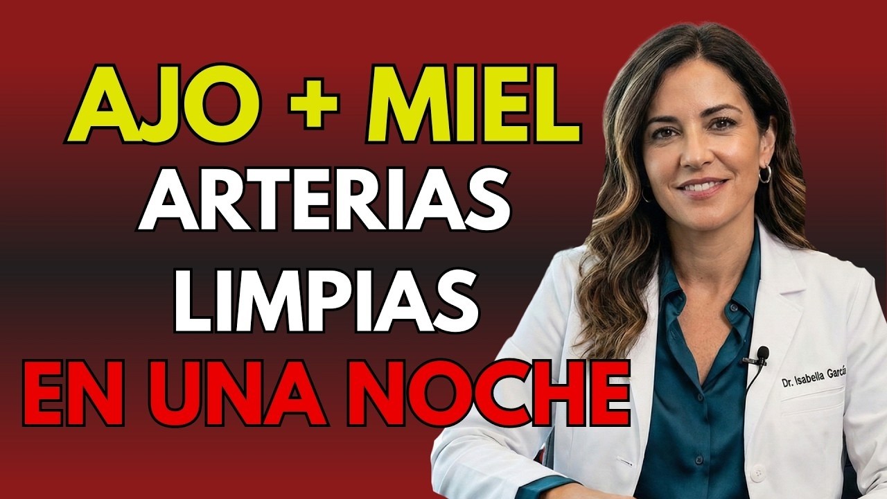Ajo + Miel antes de dormir: Tus arterias se limpiarán mientras duermes