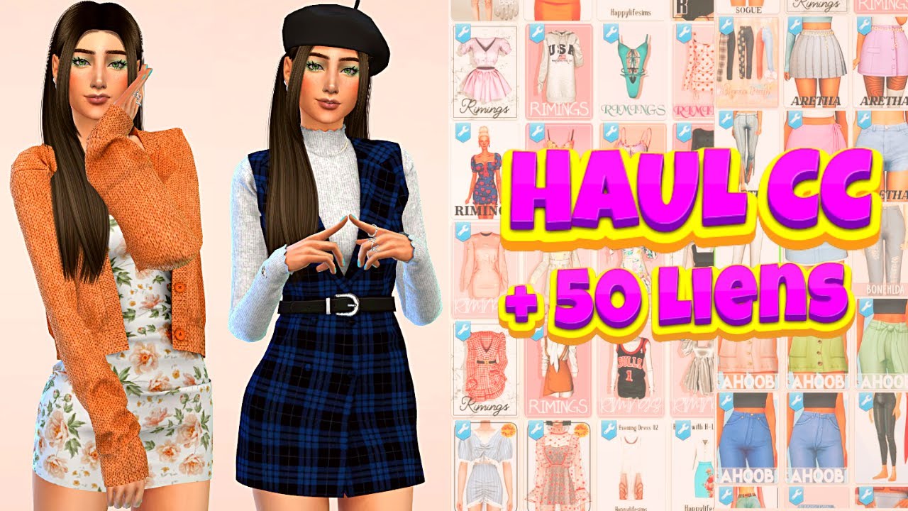LES MEILLEURS CC SIMS 4 AVEC LES LIENS ! 🌸