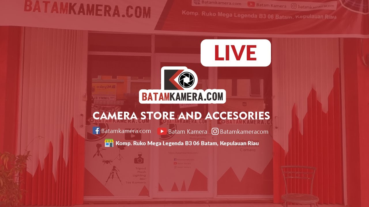 LIVE Ngobrol Apa Aja dan Update Barang Baru di Batamkamera.com
