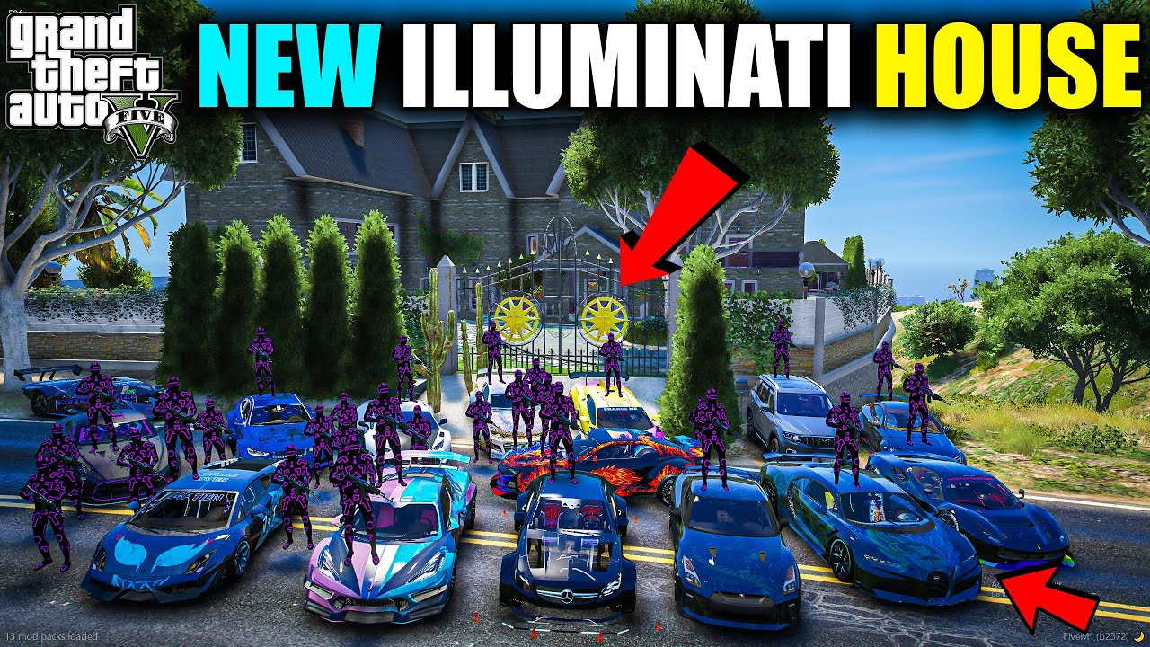 MICHAEL THE PRESIDENT KI SHAADI KA NEW GIFT NEW ILLUMINATI MANSION OMG! | GTA V GAMEPLAY #345 GTA 5
