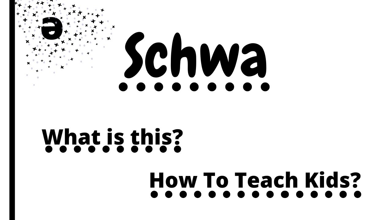 Schwa// What is Schwa?// How To Teach Kids Schwa Sound?// When To Teach Kids Schwa?