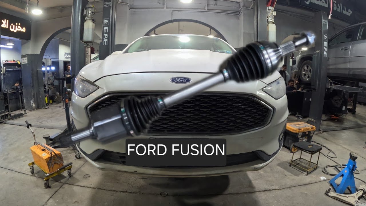 Cómo cambiar el eje CV izquierdo .... Ford Fusion 2013-2020 (pares de apriete)