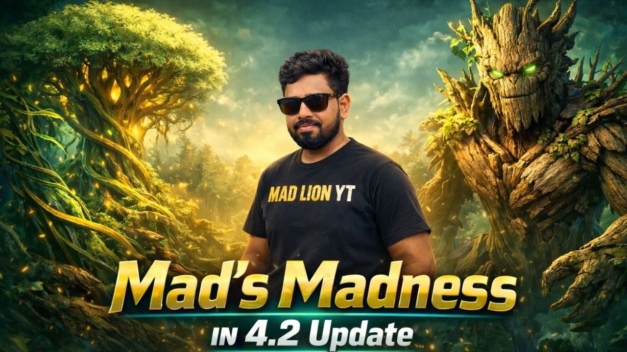 “Game changer ni ra… rules nenu raastaa.” | BGMI LIVE TELUGU | MAD LION YT - 2031