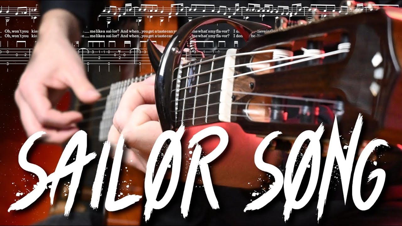 Sailor Song (Gigi Perez) - EASY Fingerstyle Guitar Tutorial