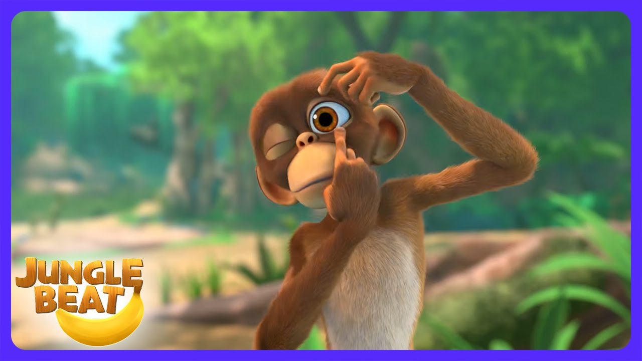 Jungle Beat - Animals Watch TV! | Dibujos Infantiles | WildBrain Granja - Castellano
