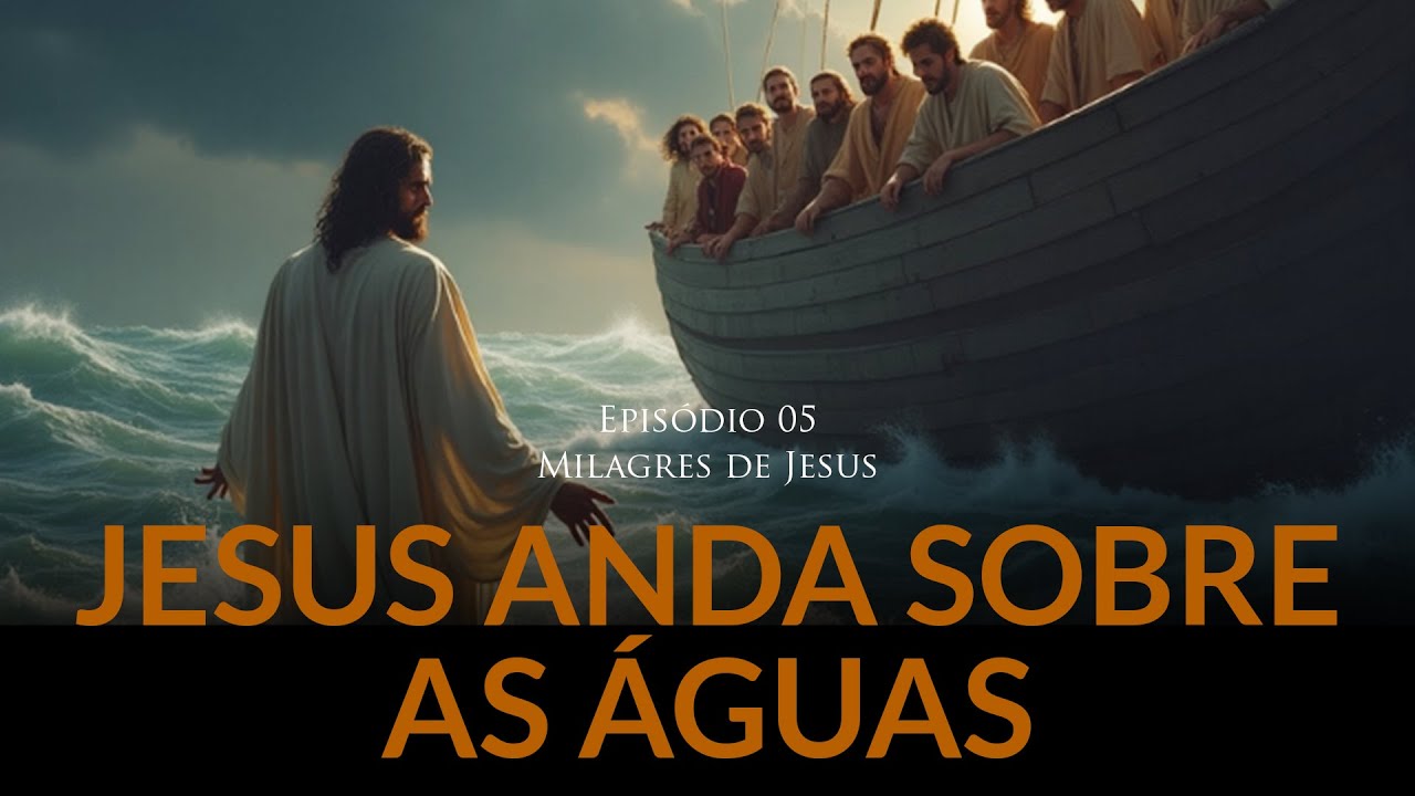EP 05 - Os milagres de Jesus - Jesus anda sobre as águas - João 6:16-21