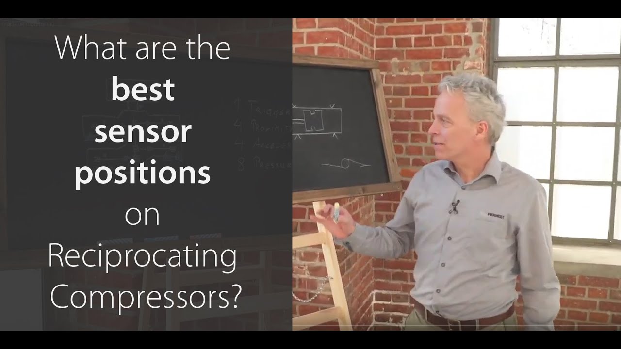 What are the best sensor positions on Reciprocating Compressors?