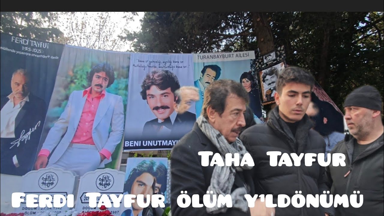 Ferdi Tayfur ölüm yıldönümü mezarı başında anıldı sevenleri dua etti #ferditayfur#arabesk,#ferdibaba