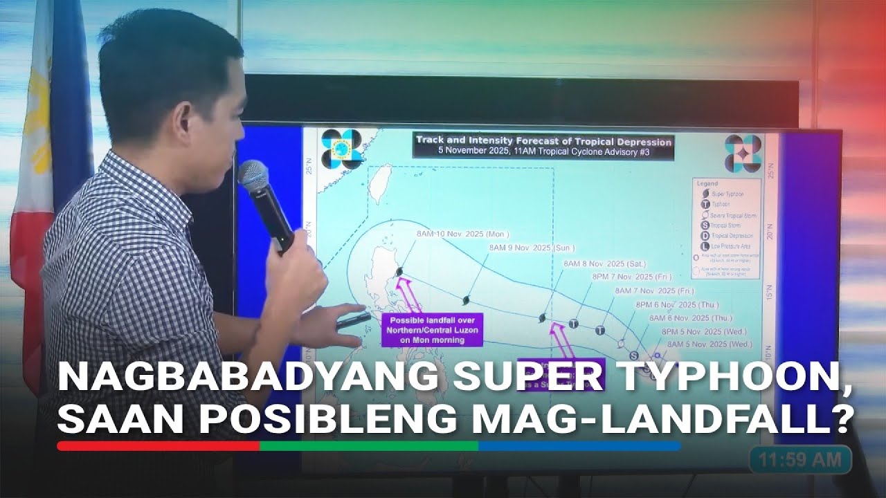 Potential super typhoon may hit this part of Luzon on Nov. 10 | ABS-CBN News