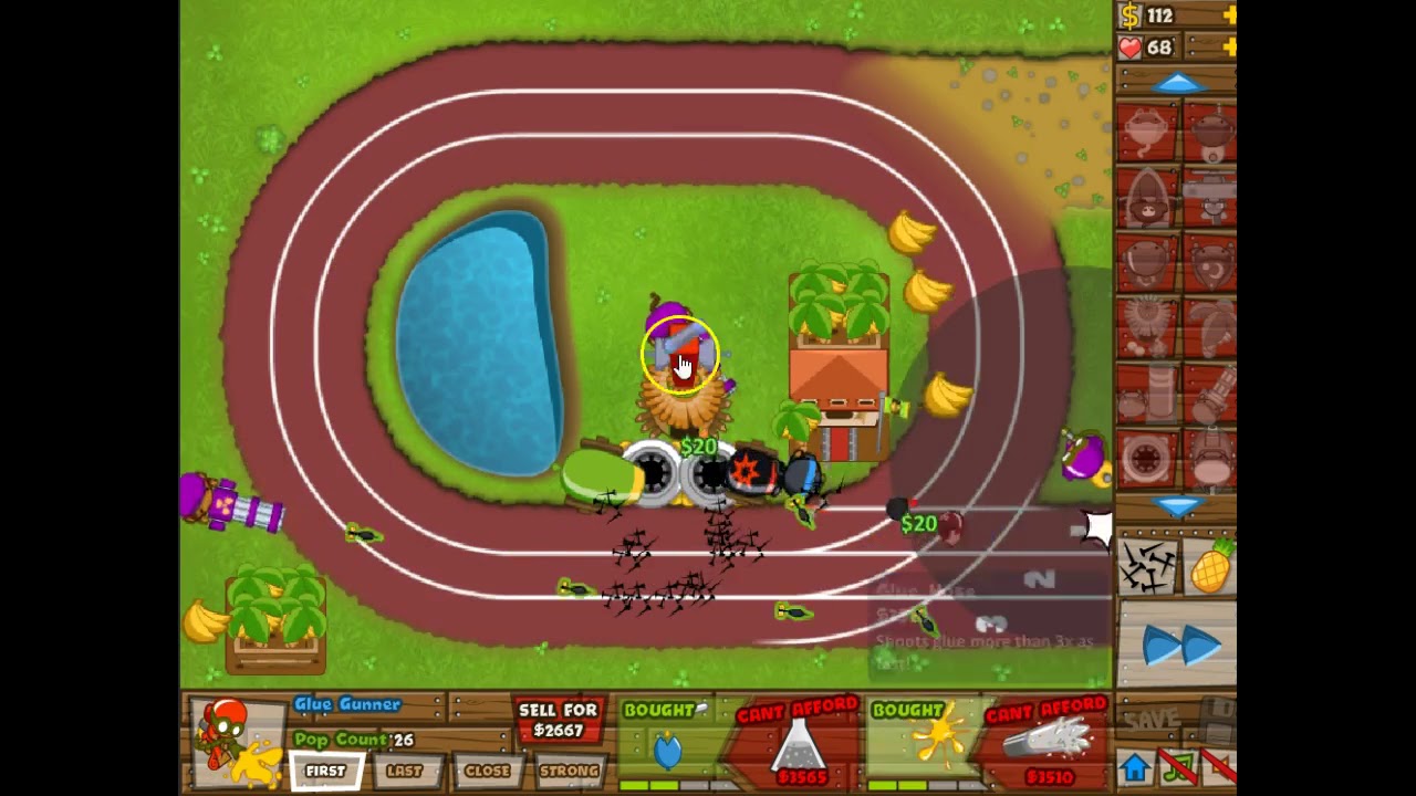 LETS PLAY - BTD5 BLOONS TD - LEVELS 1-85 - HARD - SPRINT