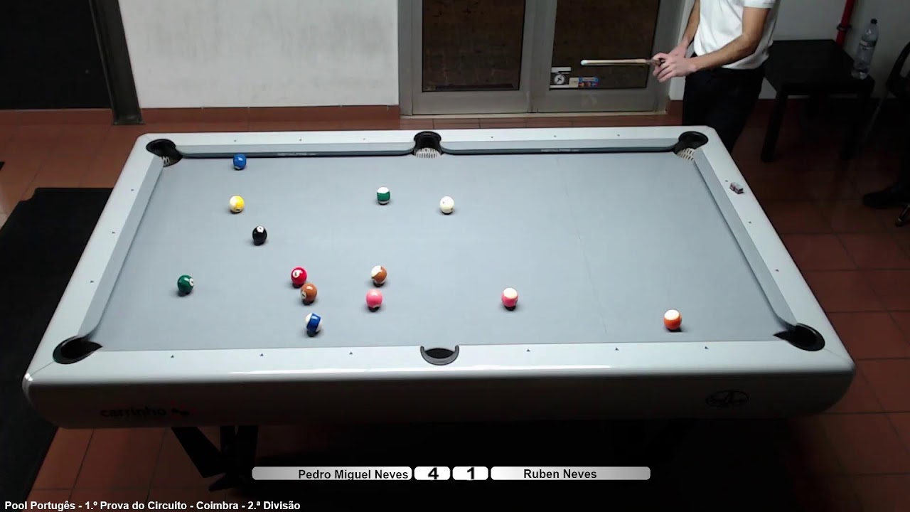 Pool Portugês - 1.º Prova do Circuito - Coimbra - 2.ª Divisão