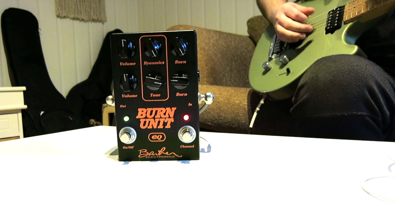 Barber Electronics Burn Unit EQ demo