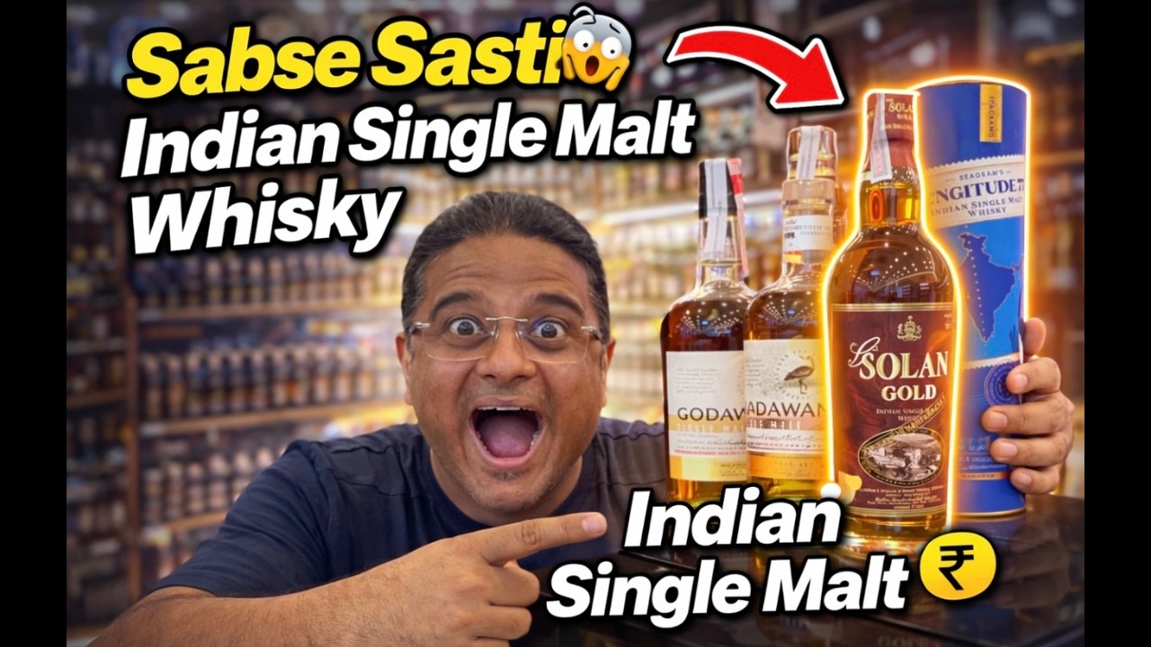 Top 5 Indian Single Malts Under ₹3500  | City ka Theka