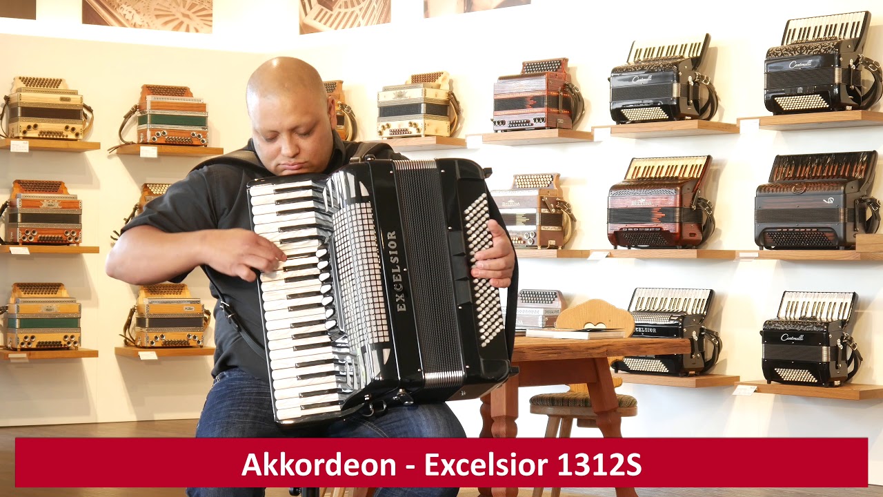 Akkordeon - Excelsior 1312S - J&oacute;zsef Balogh - musik-rumberger.de