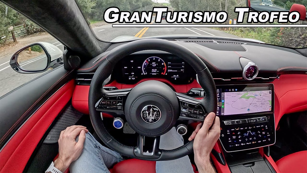 2024 Maserati GranTurismo Trofeo - The Twin Turbo Italian GT You Need To Drive (POV Binaural Audio)