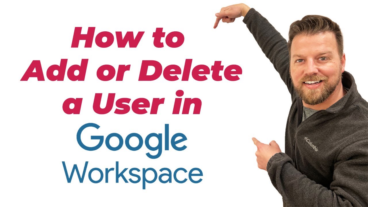 How to Add and Delete Users in Google Workspace | google workspace add user | workspace delete user