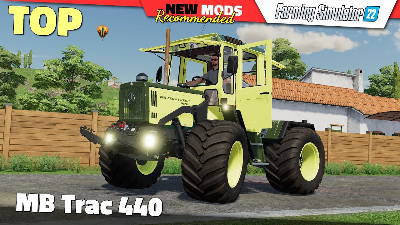FS22 | Mercedes-Benz MB Trac 440 - Farming Simulator 22 Mods Review (2K 60Hz)