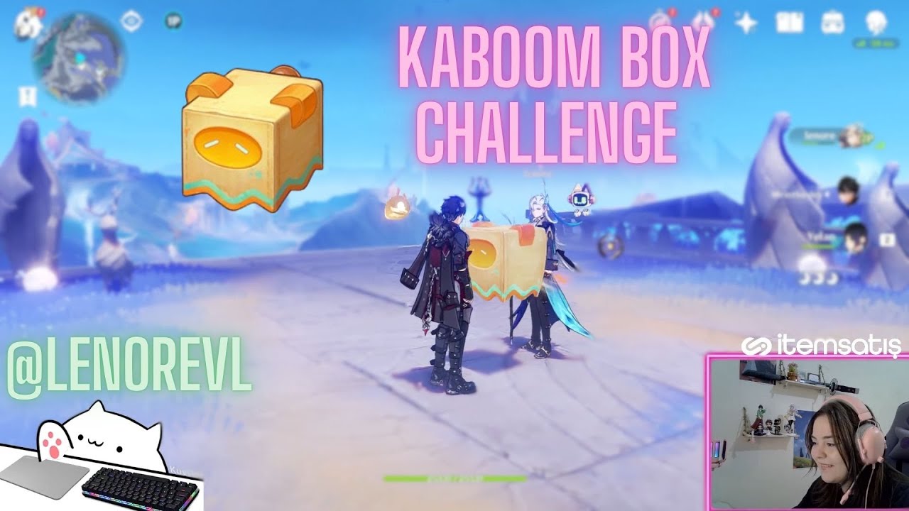 KABOOM BOX CHALLENGE | GENSHİN İMPACT @Lenoree