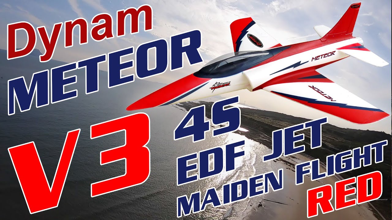 Dynam Meteor V3 70mm 12 Blades EDF Jet 4S Red