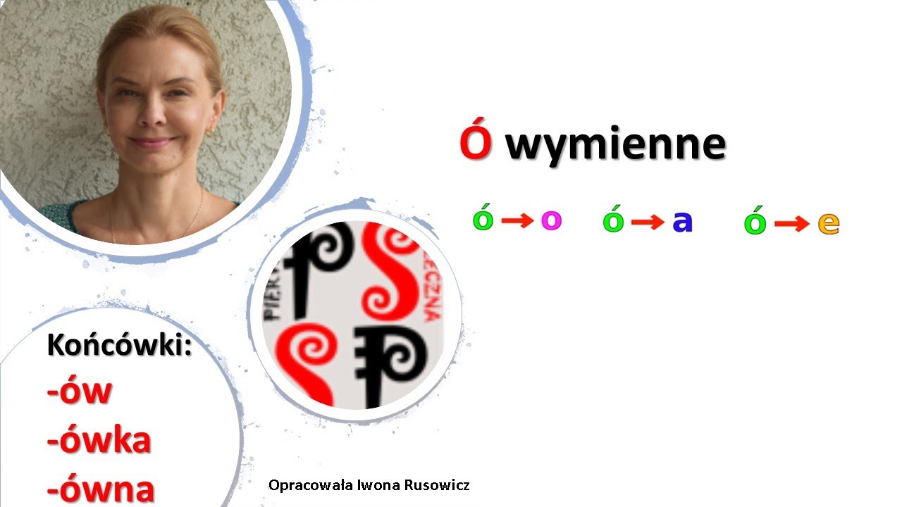 LATAJĄCA SZKOŁA. ORTOGRAFIA. Klasa 2. Pisownia &oacute; wymiennego na o, a, e oraz w końc&oacute;wkach wyraz&oacute;w.