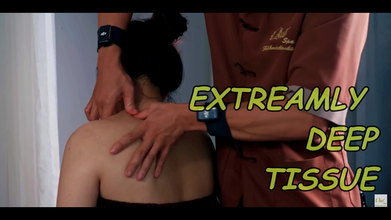 Gentle Neck and Shoulder Massage Therapy for Relaxation | ASMR for Deep Calm (No Talking)
