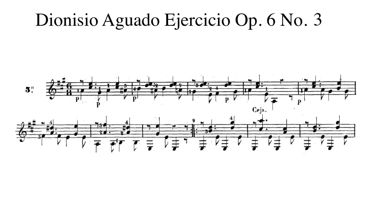 Dionisio Aguado Ejercicio No. 3  