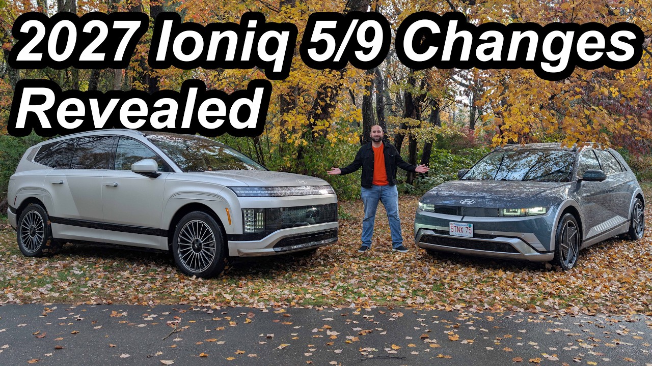 2027 Ioniq 5 & Ioniq 9 changes revealed