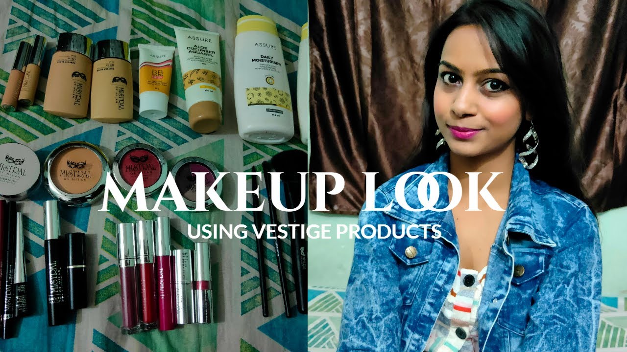 Makeup Look using Vestige Products | Shruti Fashnetic