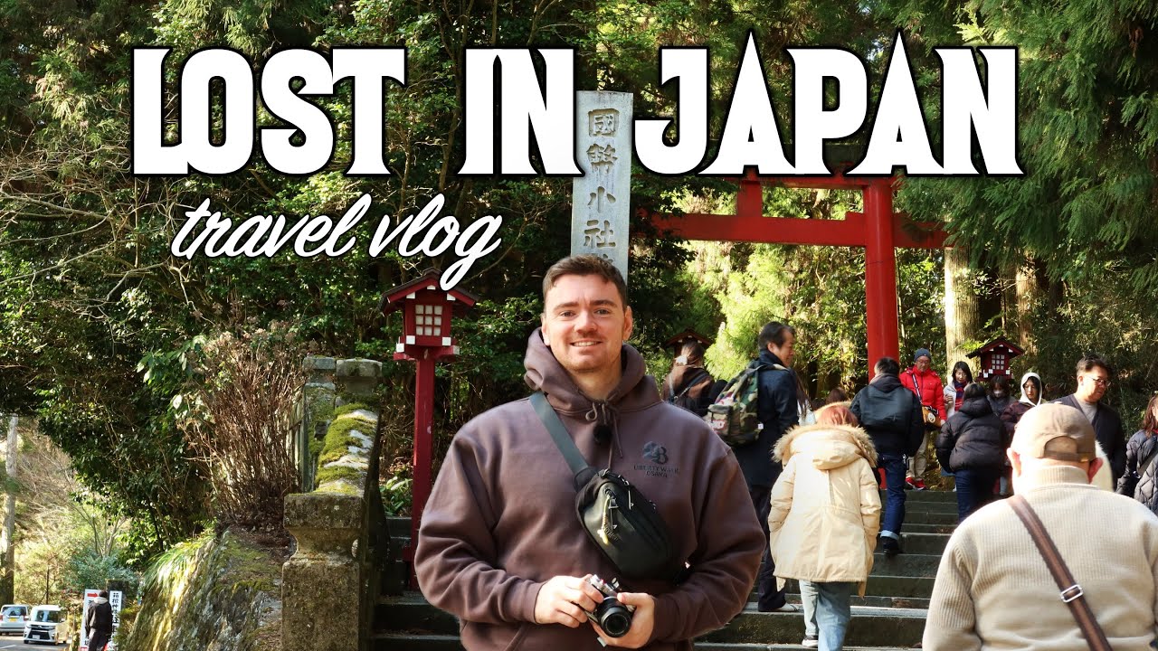 We almost didn't make it!.. Hakone, Japan Travel Vlog