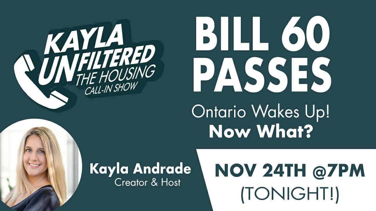 Bill 60 Passed: Ontario Wakes Up ! Now What?