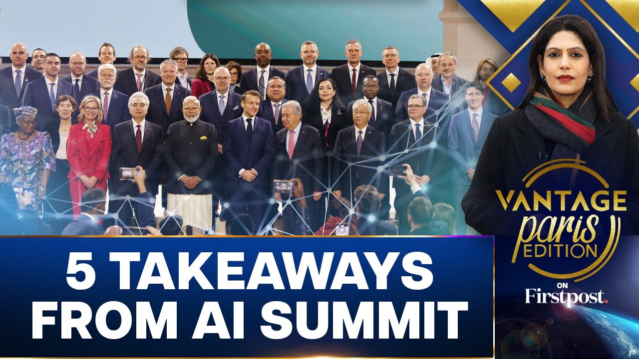 What did World Leaders Achieve at Paris AI Summit? | Vantage with Palki Sharma&nbsp;| N18G