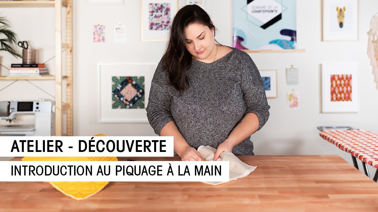 Introduction au piquage à la main - Club Tissus