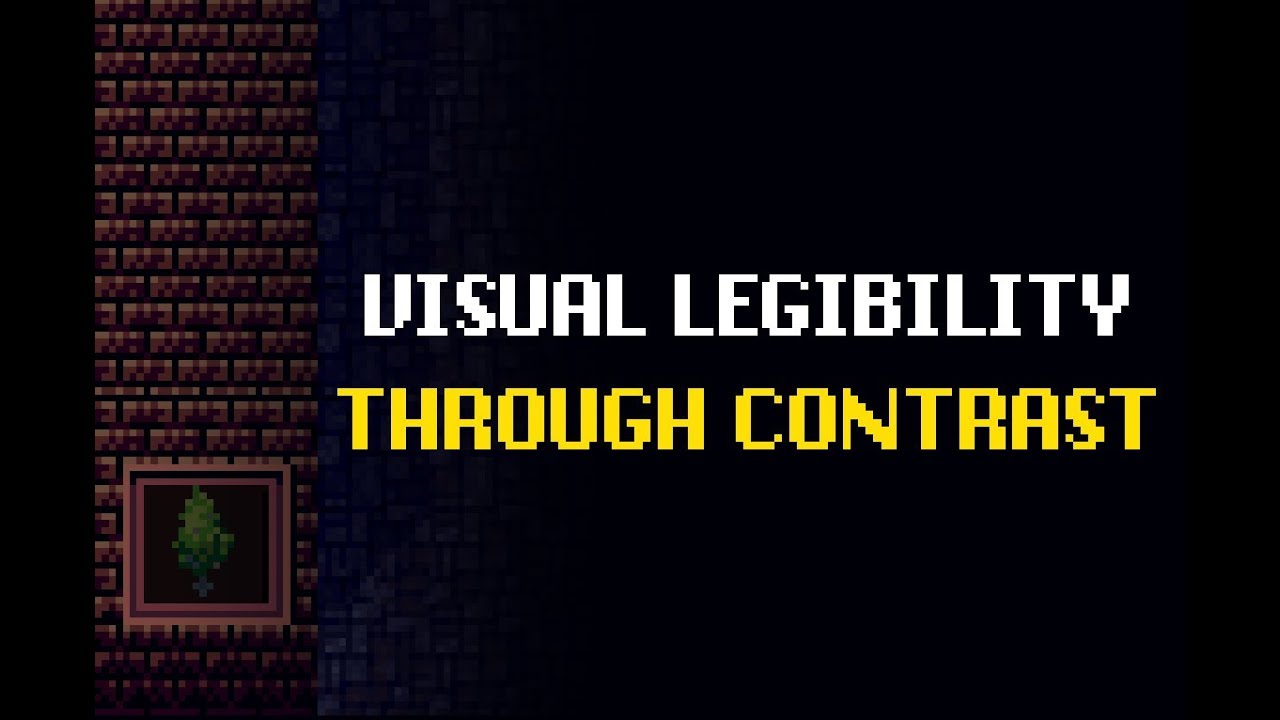 Visual Legibility through contrast